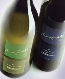 Andrew Garrett bottles